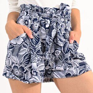Paradise Woven Shorts – Navy | Florida Molly Bracken